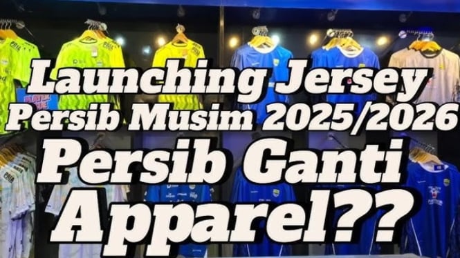 Apparel Baru Persib Bandung