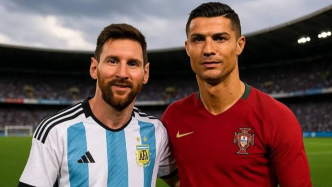 Lionel Messi dan Cristiano Ronaldo