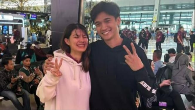 Alfin Daniel dan kekasihnya, Staf Pelatih Voli Thailand