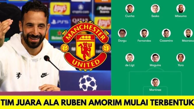 Starting XI Manchester United