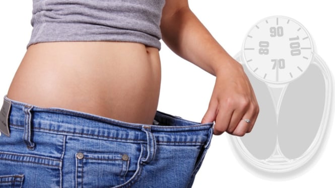 Ilustrasi menurunkan berat badan