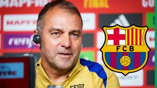 Hansi Flick Siapkan Starting Lineup Barcelona 2025-2026