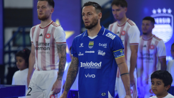 Tampilan Jersey Baru Persib Bandung