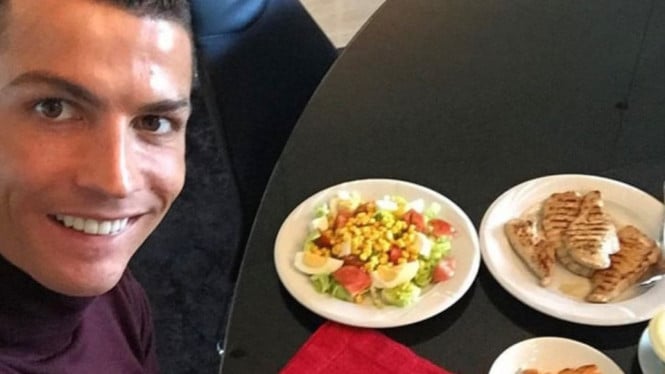 Rahasia Sarapan Sehat Cristiano Ronaldo