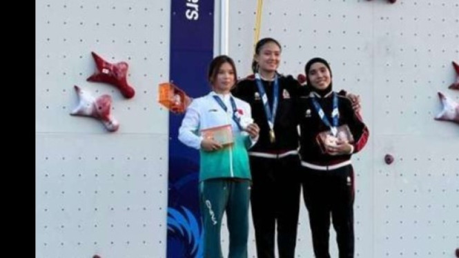 Tim Panjat Tebing Indonesia Sabet 3 Medali