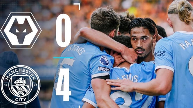 Manchester City Pesta Gol 4-0