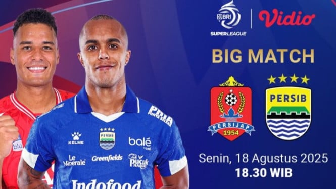 Jadwal Siaran Langsung Persib Bandung vs Persijap Jepara