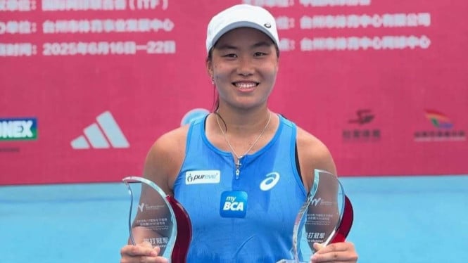 Petenis putri Indonesia Janice Tjen