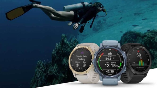 Smartwatch Diving Garmin