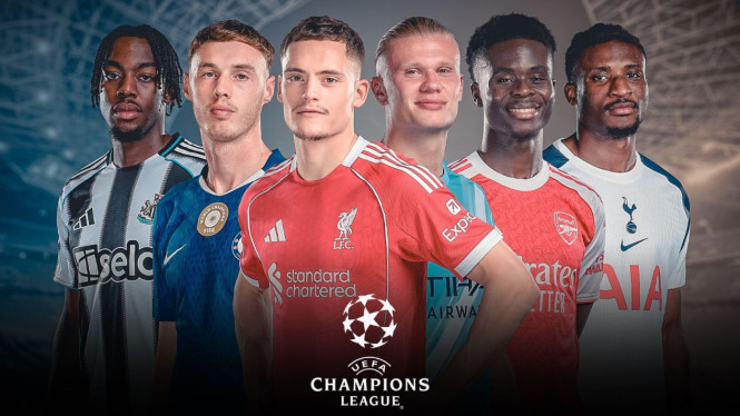 Langkah 6 Klub Liga Inggris di Liga Champions