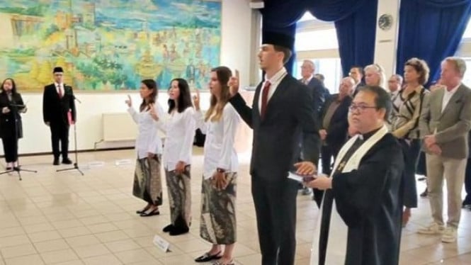 Mauro Zijlstra Jadi WNI