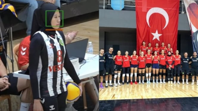 Megawati Hangestri saat Debut bersama Manisa BBSK
