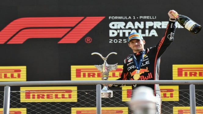 Max Verstappen, Juarai F1 GP Italia 2025