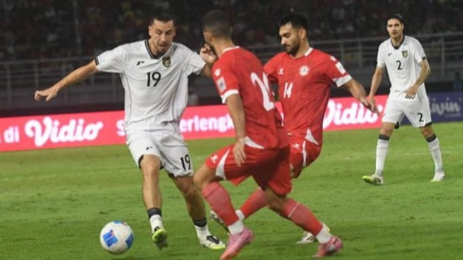 Laga Timnas Indonesia vs Lebanon di FIFA Match Day