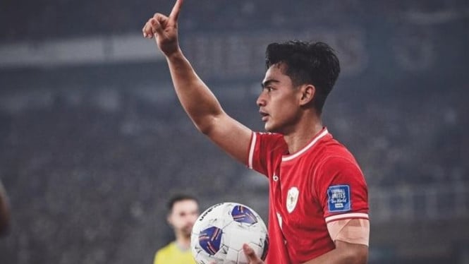 Lemparan Arhan Timnas Indonesia