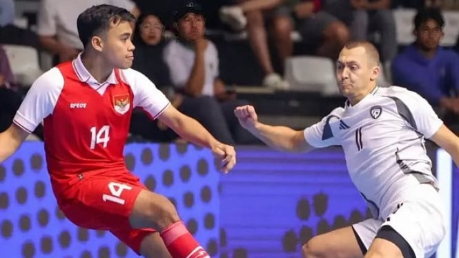 Timnas Futsal Indonesia  vs Latvia