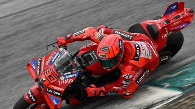 Motor Ducati Desmosedici GP25 Marc Marquez
