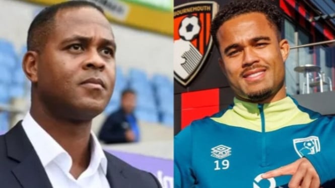 Pelatih Timnas Indonesia, Patrick Kluivert dan Justin Kluivert