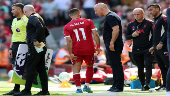 Mohamed Salah dan Arne Slot | Liverpool FC