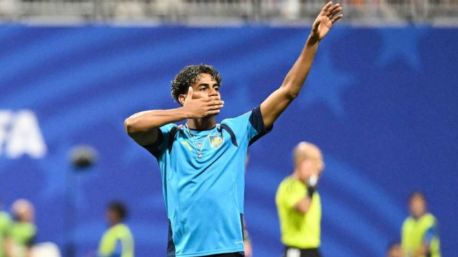 Bintang Muda Spanyol, Lamine Yamal.