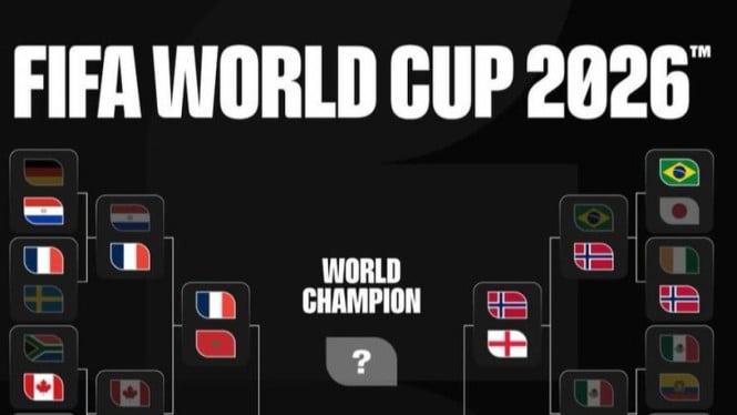 Bagan perempat final Piala Dunia 2026 mulai terbentuk. Simak daftar tim yang lolos, jadwal lengkap 8 besar, serta peluang menuju semifinal.