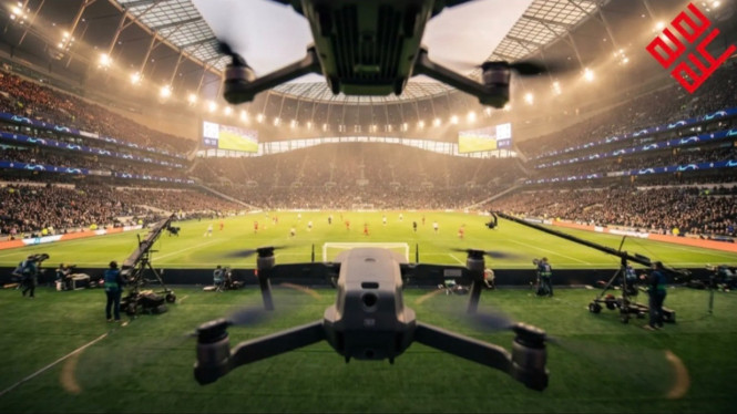 Drone di Stadion