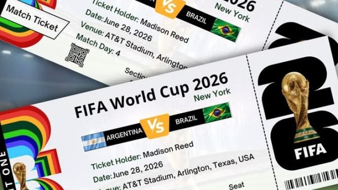 ilustrasi tiket piala dunia