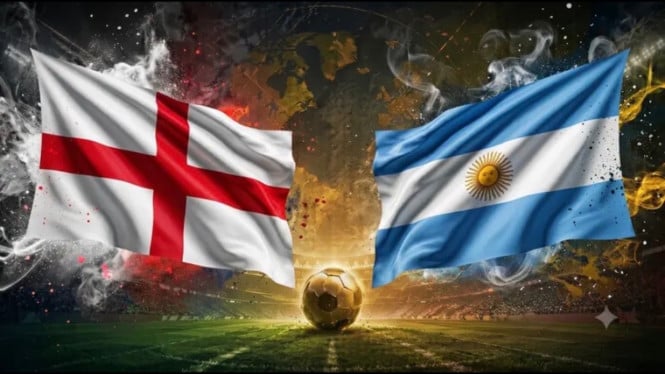 Argentina vs Inggris