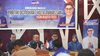 Edukasi Bacaleg Baru, Partai Demokrat Gandeng Polrestabes Makassar Dan Bawaslu Makassar.