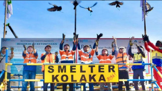 Ceria Nugraha Indotama Gelar Apel Siaga Sambut Bulan Kesehatan dan Keselamatan Kerja