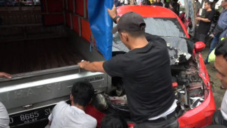 Tiga Unit Mobil Terlibat Kecelakaan Beruntun di Jalan Bawakaraeng Makassar, Begini Kronologisnya!