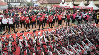 Layani Ribuan Warga Lewat Bhayangkara Fun Walk, Polres Gowa Tuai Pujian: Ini Baru Polisi Hadir Ditengah Masyarakat