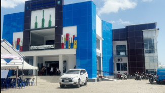 Gedung Perpustakaan Pangkep Retak dan Amblas, Anggaran Capai Rp10 Miliar