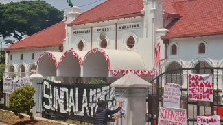 Demo Warga Bara-Baraya di PN Makassar Ricuh, Lima Mobil Rusak Dilempari Batu