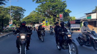 Patroli Palawa Kawal Objek Vital dan DPRD Sulsel, Antisipasi Demo Anarkis
