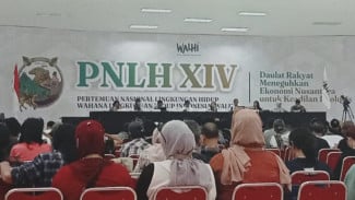 Peserta Protes Keras Pemilihan Eksekutif Nasional WALHI