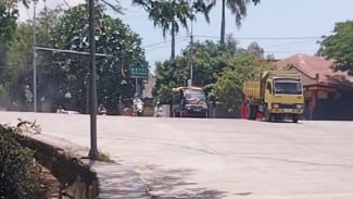 Jalur Simpang Lima di Jeneponto Resmi Dibuka dan Beroperasi Usai Empat Bulan Dikerja