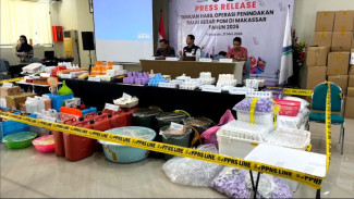 BBPOM Makassar Ungkap Pabrik Kosmetik Ilegal Bermerkuri, Omzet Capai Rp65 Juta per Pekan