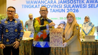 Bupati Gowa Paparkan Strategi Perluas Perlindungan Pekerja pada Jamsostek Award 2026