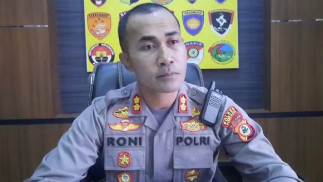 Kapolres Pinrang, AKBP M. Roni Mustafa.