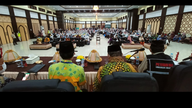 Kedatangan Jemaah Haji Embarkasi Makassar