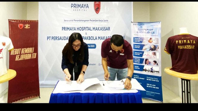Primaya Hospital Dampingi  PSM Makassar di Liga 1