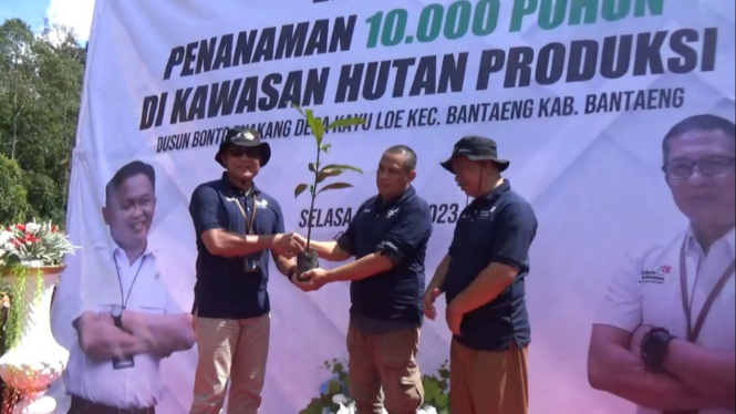 Launching Penanaman 10 ribu pohon produktif di Bantaeng