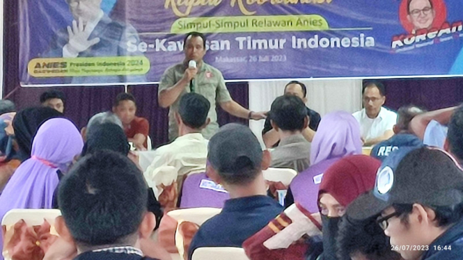 Rapat Koordinasi Relawan Anies Baswedan se-Indonesia Timur
