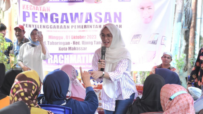 Andi Rachmatika Dewi,Ketua Komisi D (DPRD) Sulsel