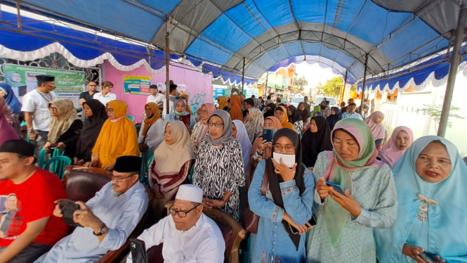 Relawan Anis-Muhaimin di Makassar Gelar Maulid Zikir dan Shalawatan