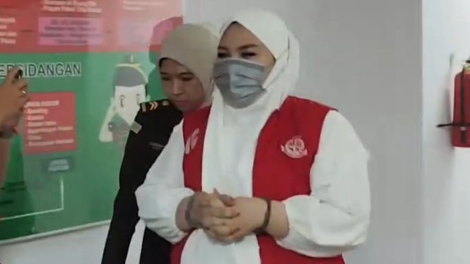 Salah satu tersangka skincare berbahan berbahaya