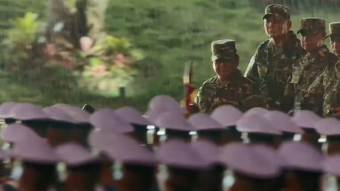 Presiden Prabowo gelar apel retreat di Akmil Magelang