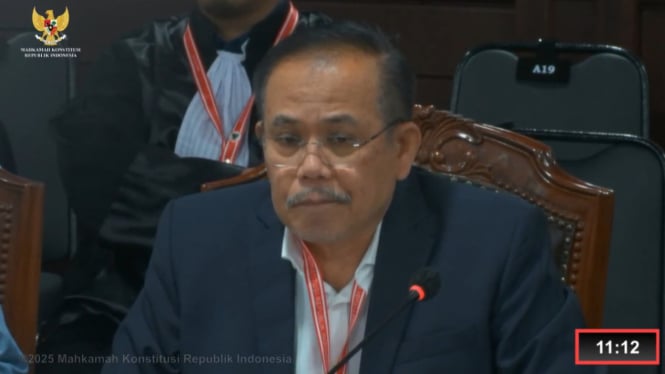 Prof Aswanto sebagai saksi Ahli di sidang sengketa PHPU Jeneponto