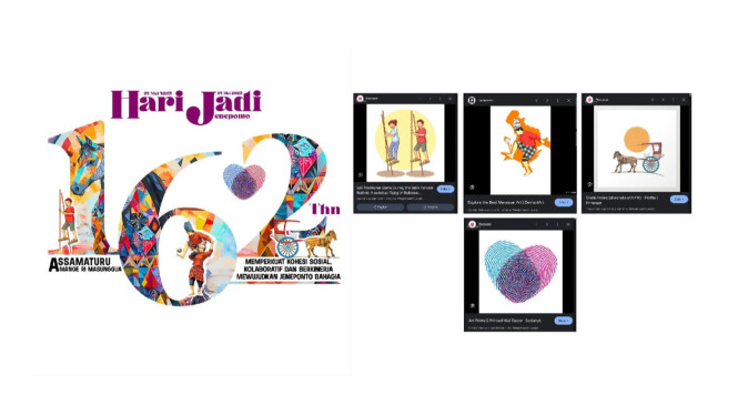Lomba Design Logo HUT Jeneponto yang Kontroversial